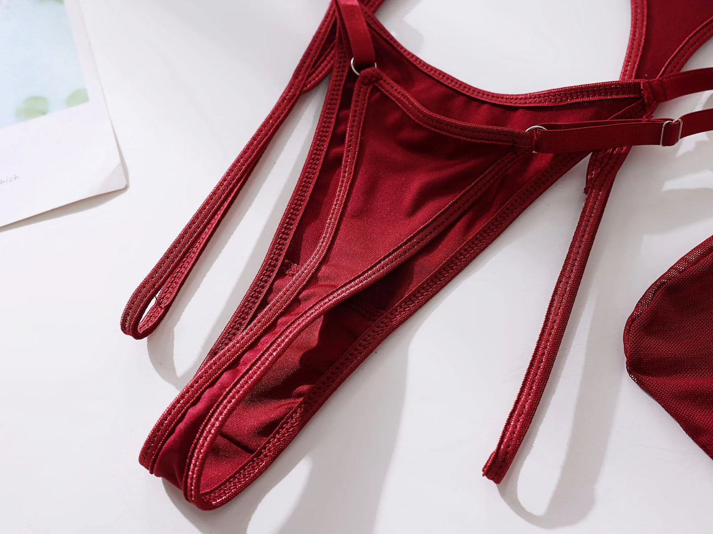 Erotic bodysuit set with stockings Lilianna