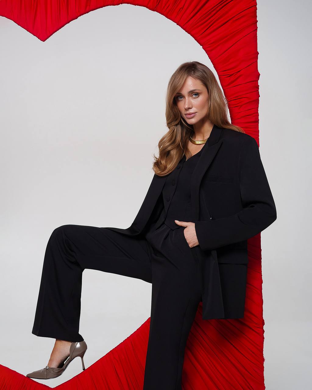 Tailored Three-Piece Suit