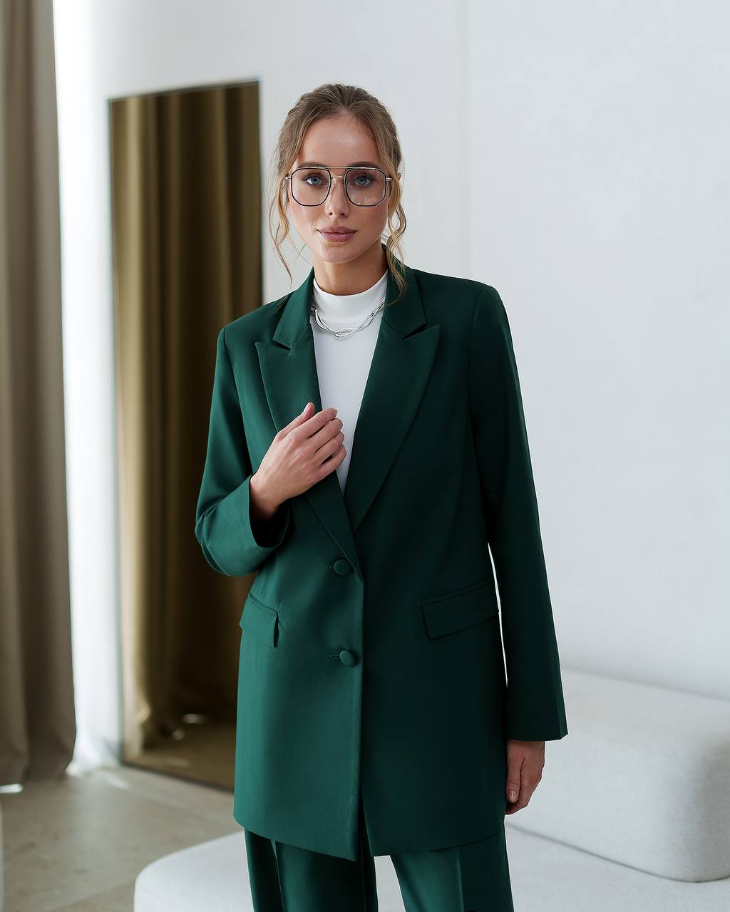 Elegant Tailored Suit Set