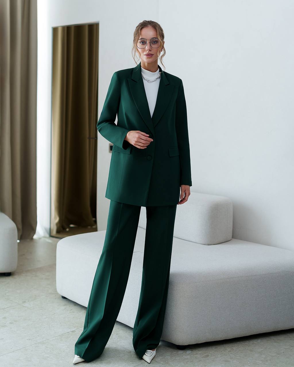 Elegant Tailored Suit Set