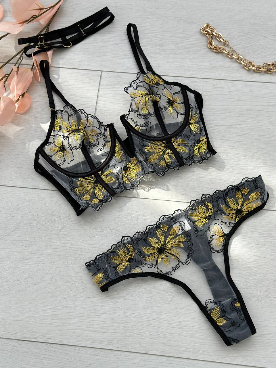 Lingerie Corset Set