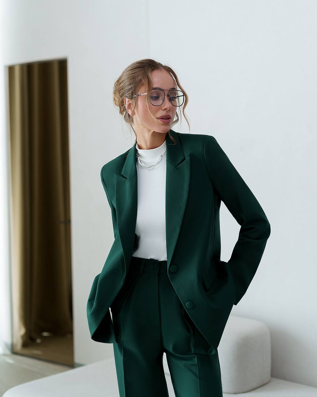 Elegant Tailored Suit Set