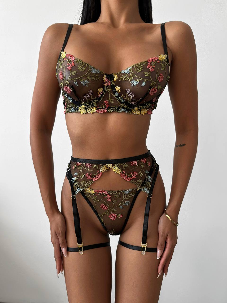 Lingerie Set Flower