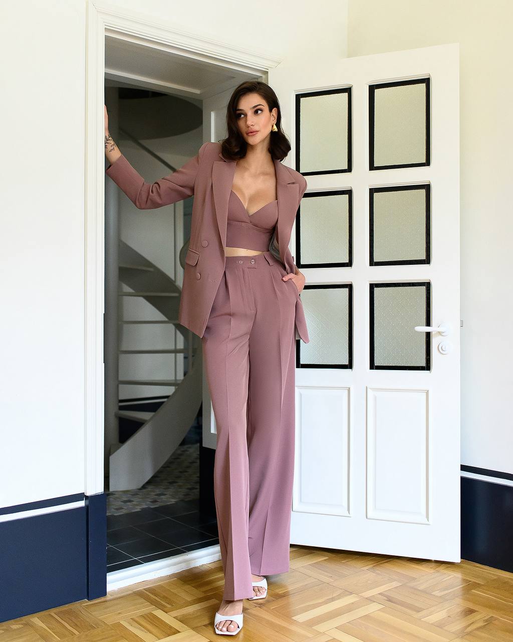 Tailored Power Suit — Blazer & Pants Set