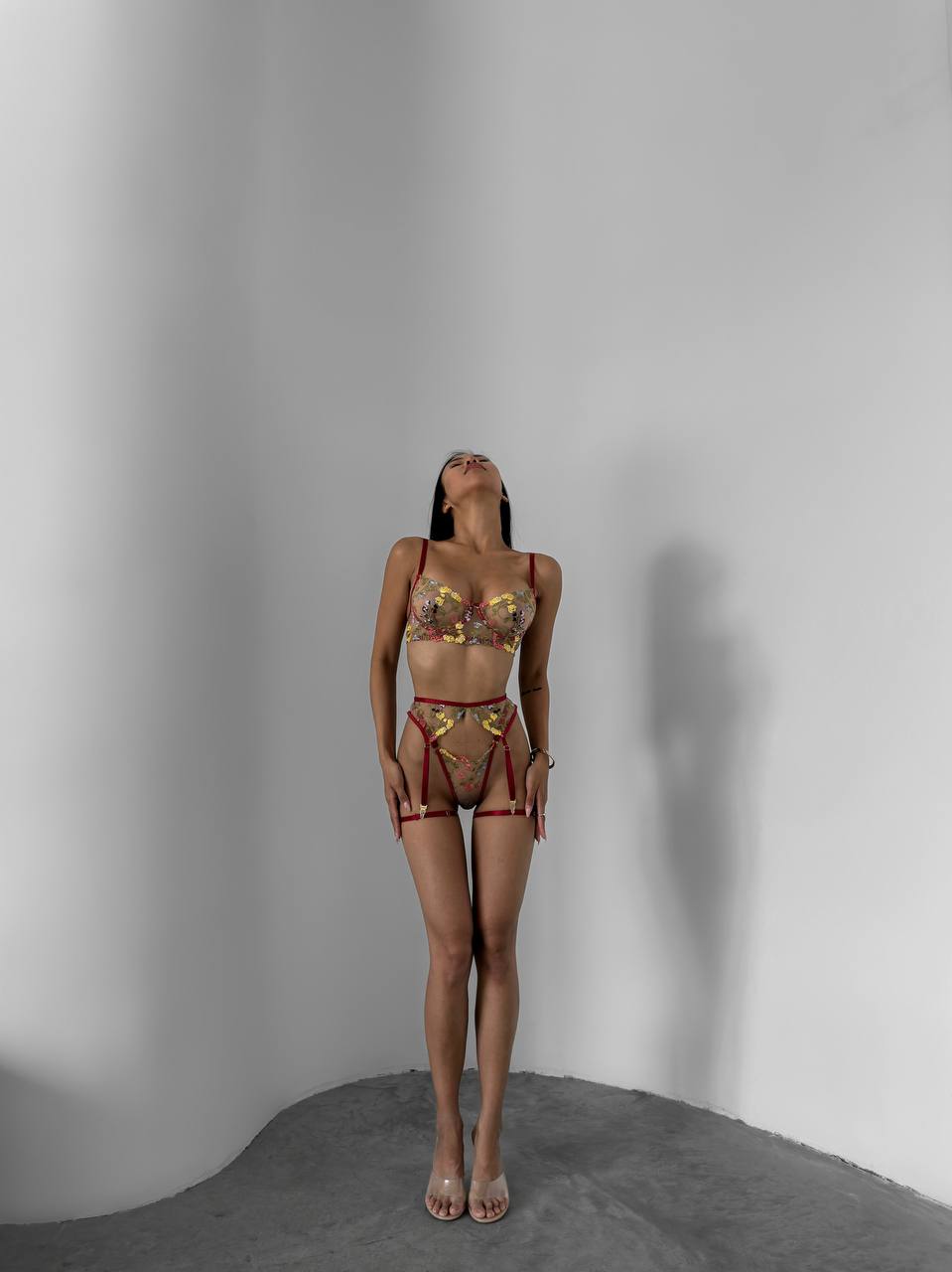Floral lingerie set