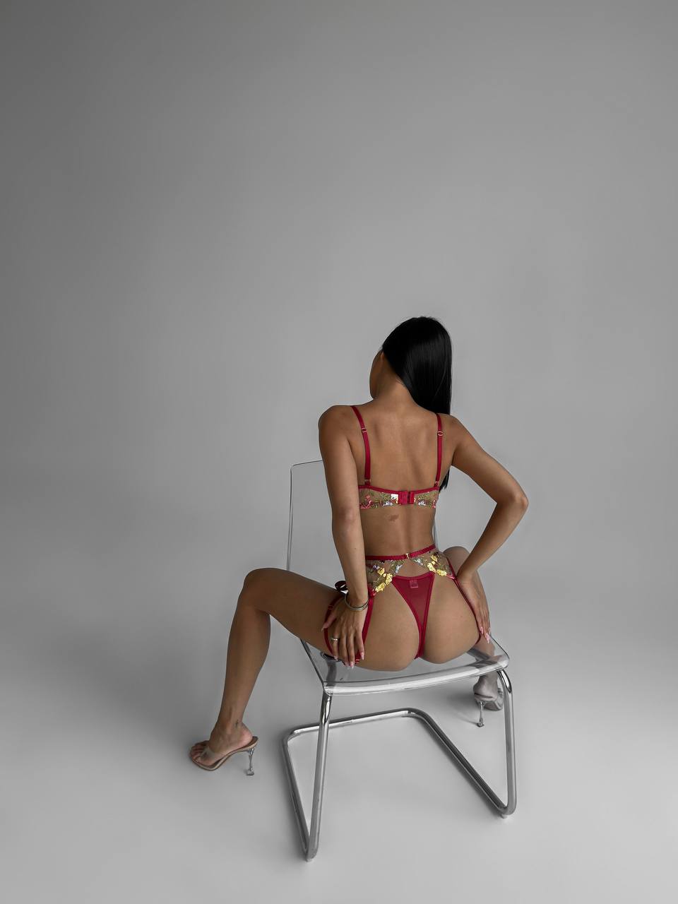 Floral lingerie set
