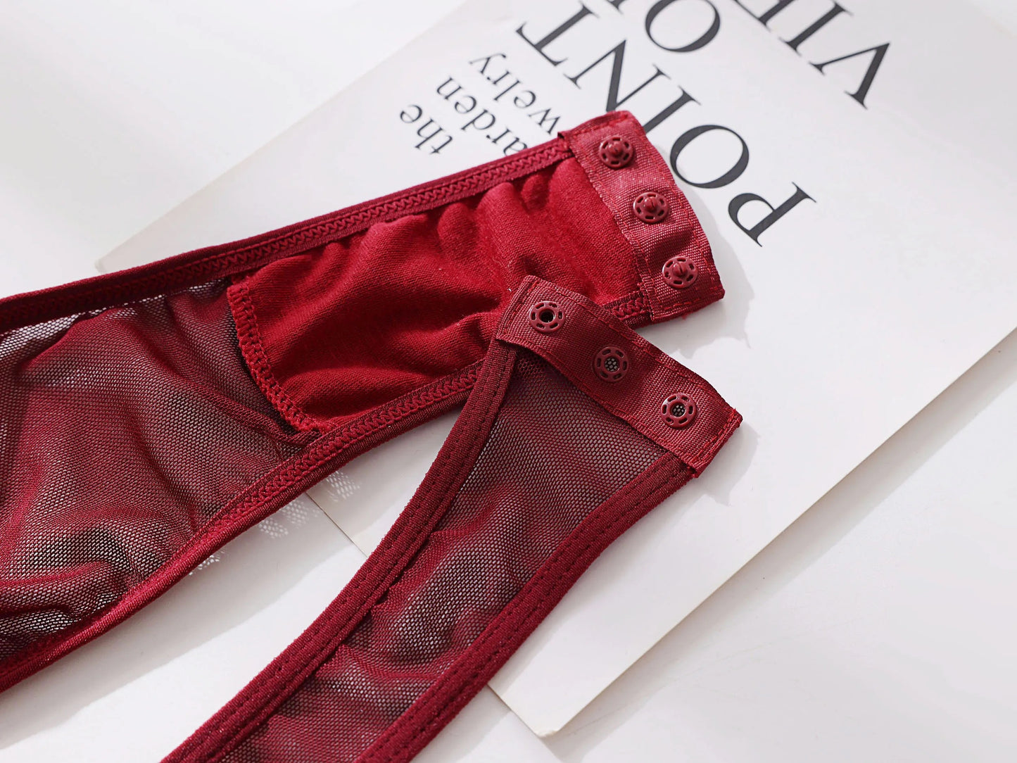 Sexy bodysuit and gloves Veronika