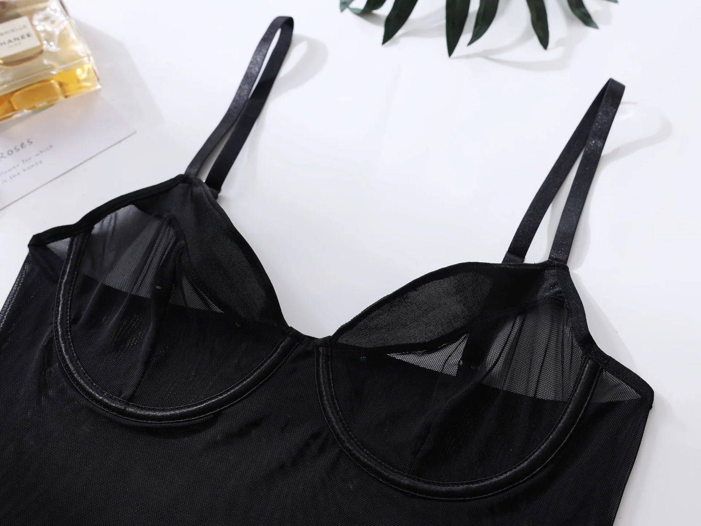 Sexy bodysuit and gloves Veronika