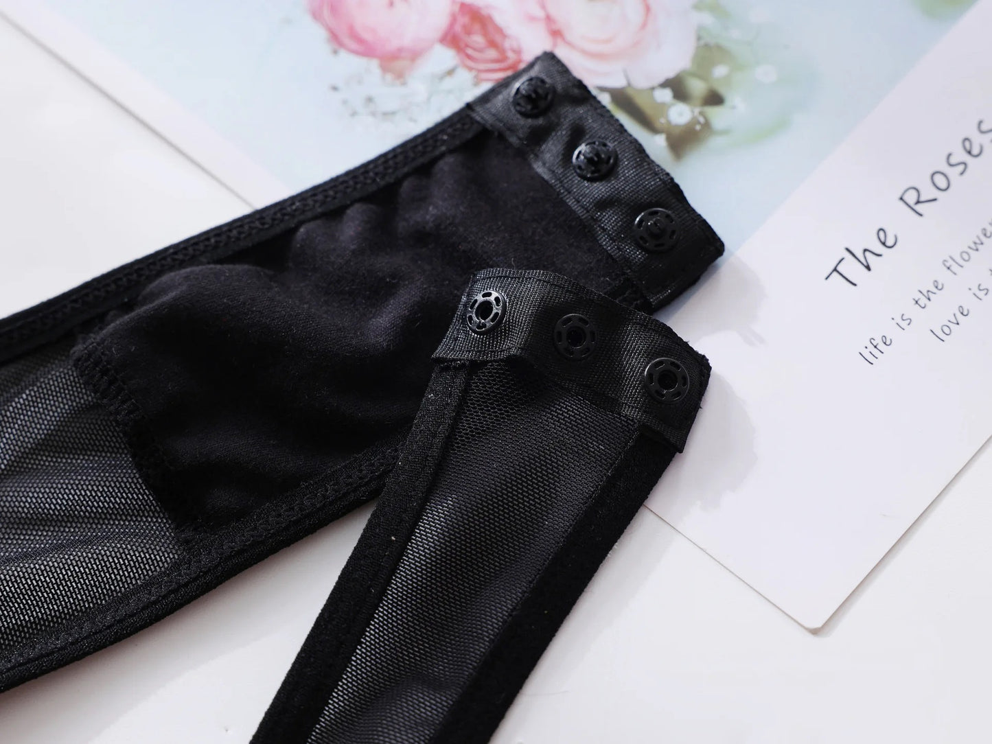 Sexy bodysuit and gloves Veronika