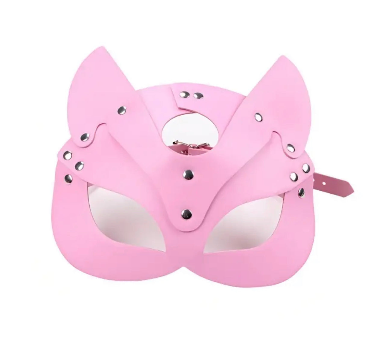 Leather Fox Face Mask