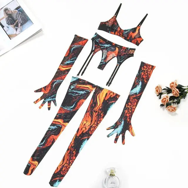5 Pieces Erotic Set