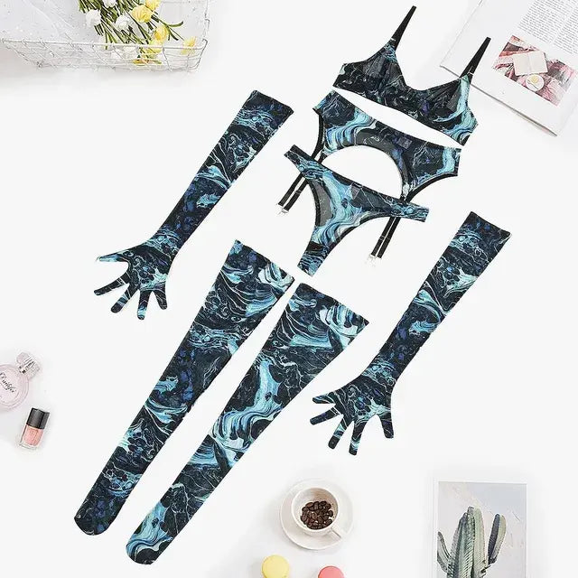 5 Pieces Erotic Set