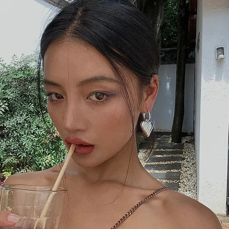 Chic Heart Earrings