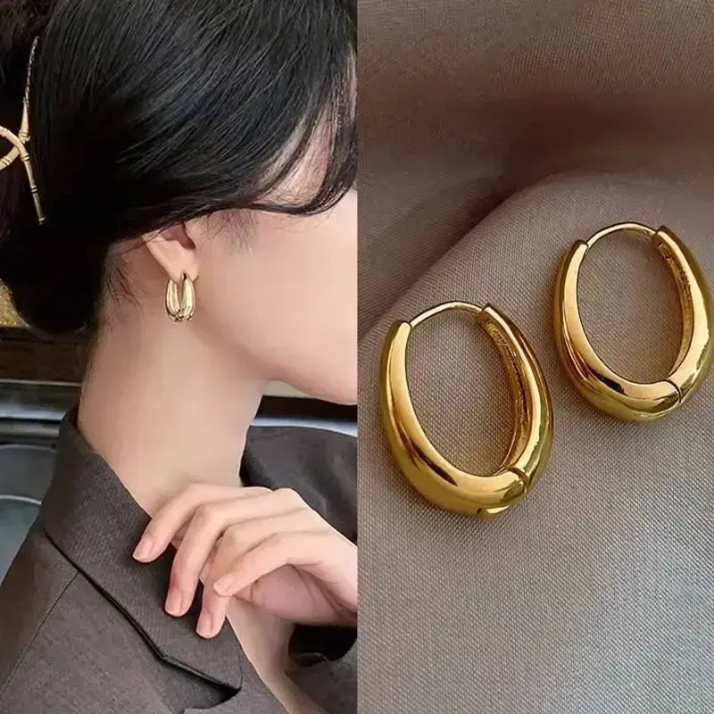 Earrings for Woman Vintage Hoop Earring